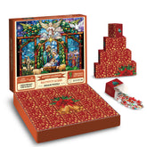 Calendrier de l'Avent Puzzle Jigsaw Crèche 1000 Pièces